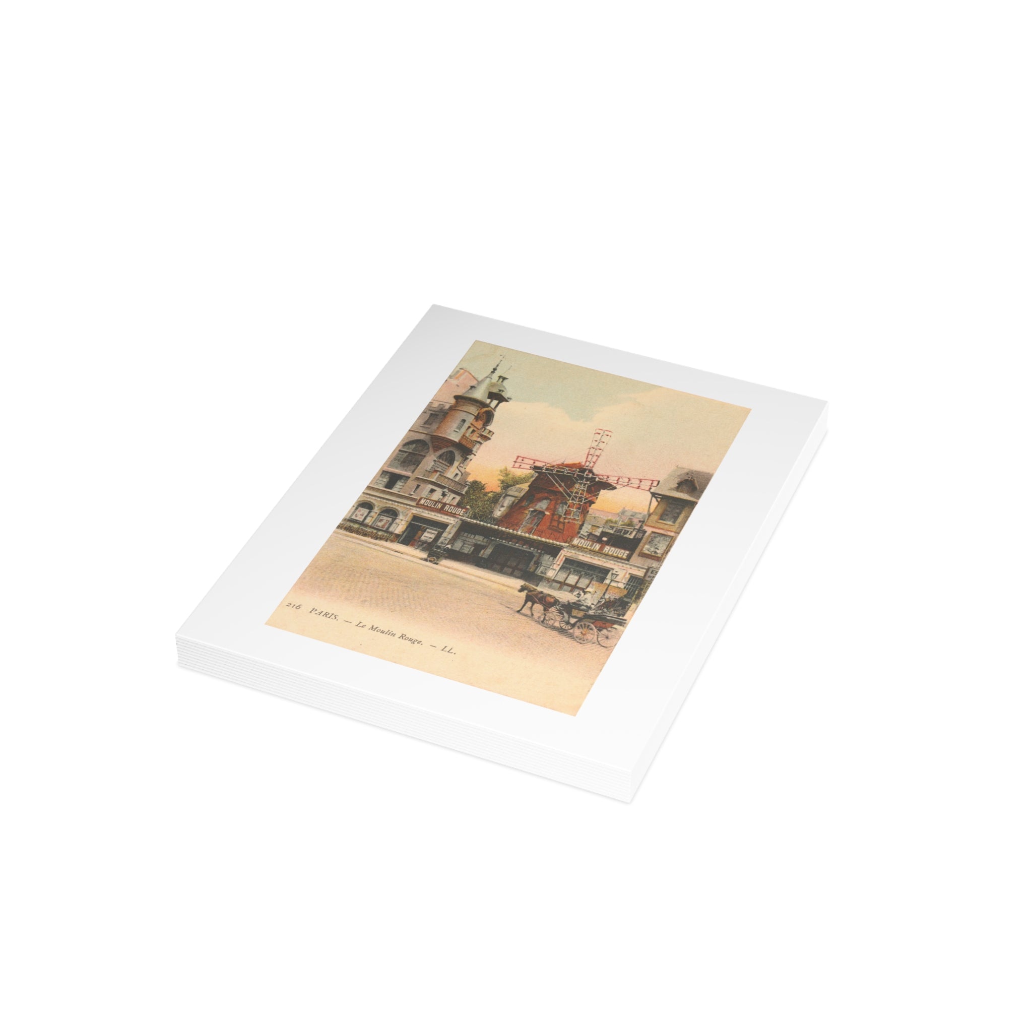 Postcard Bundles (envelopes included) - The Moulin Rouge Vintage Postcard Artwork by Léon & Lévy