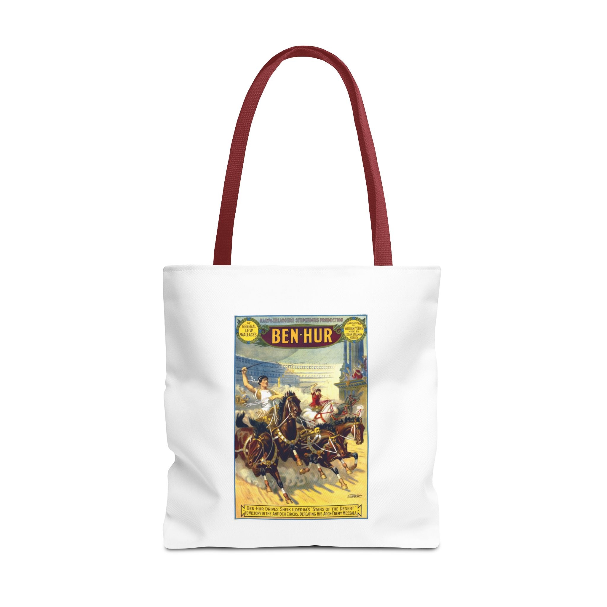 Stylish Tote Bag - Ben-Hur Broadway Premiere Vintage Artwork (1899)