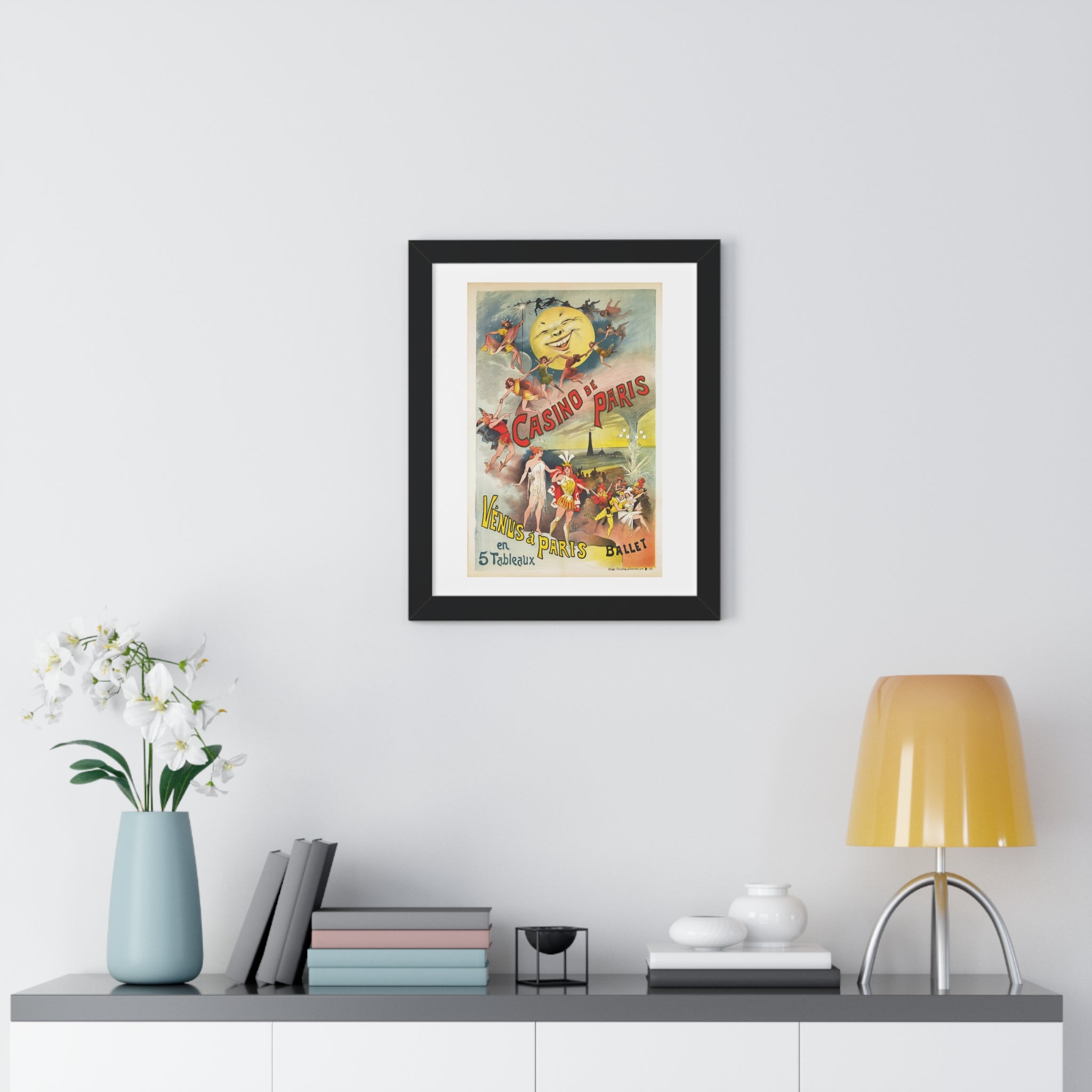 Framed Vertical Poster - Casino de Paris – Vénus à Paris Artwork by Alfred Choubrac