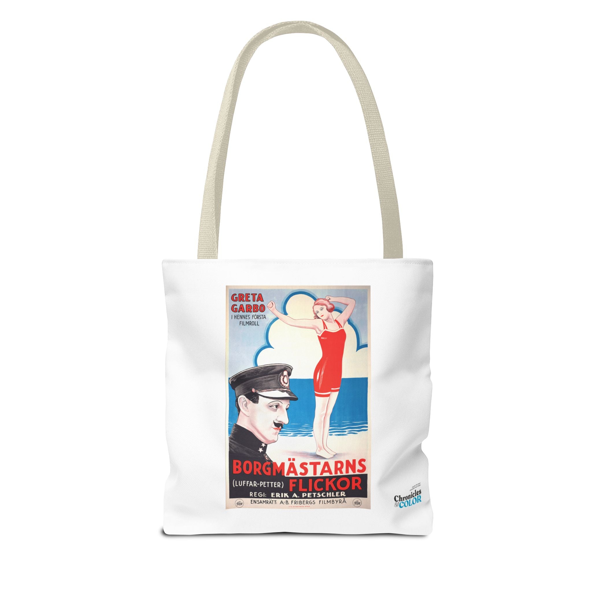 Stylish Tote Bag - Luffar-Petter (Peter the Tramp) Swedish Vintage Artwork
