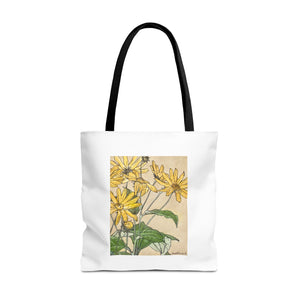 Stylish Tote Bag - Sunflowers Print