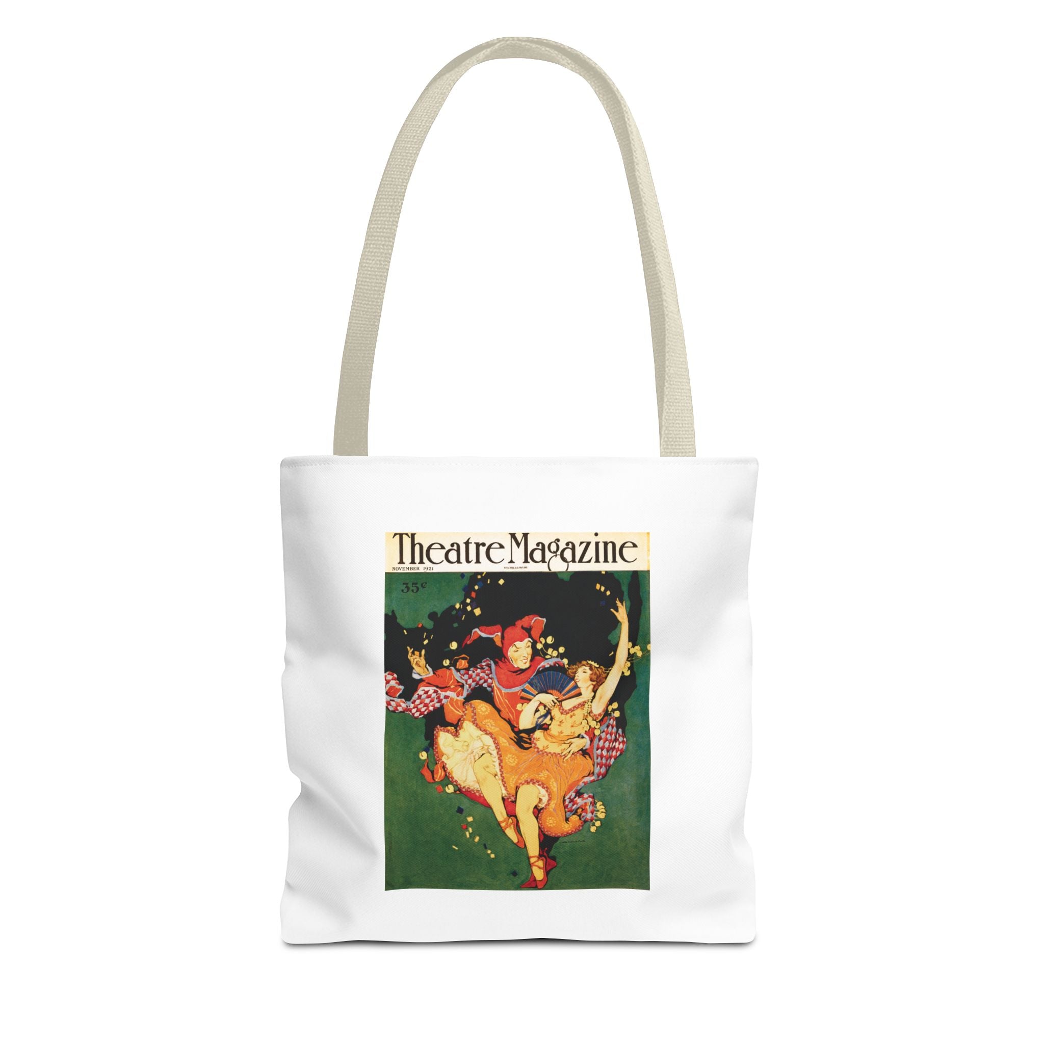 Stylish Tote Bag - Theatre Magazine Cover, Nov. 1921, Artwork by Clara Elsene Peck