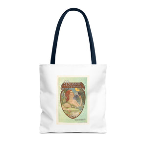 Stylish Tote Bag - Boston’s Majestic Theatre, Art Nouveau Playbill Artwork 1914