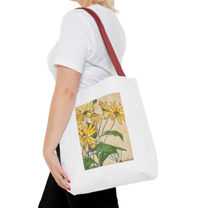 Stylish Tote Bag - Sunflowers Print