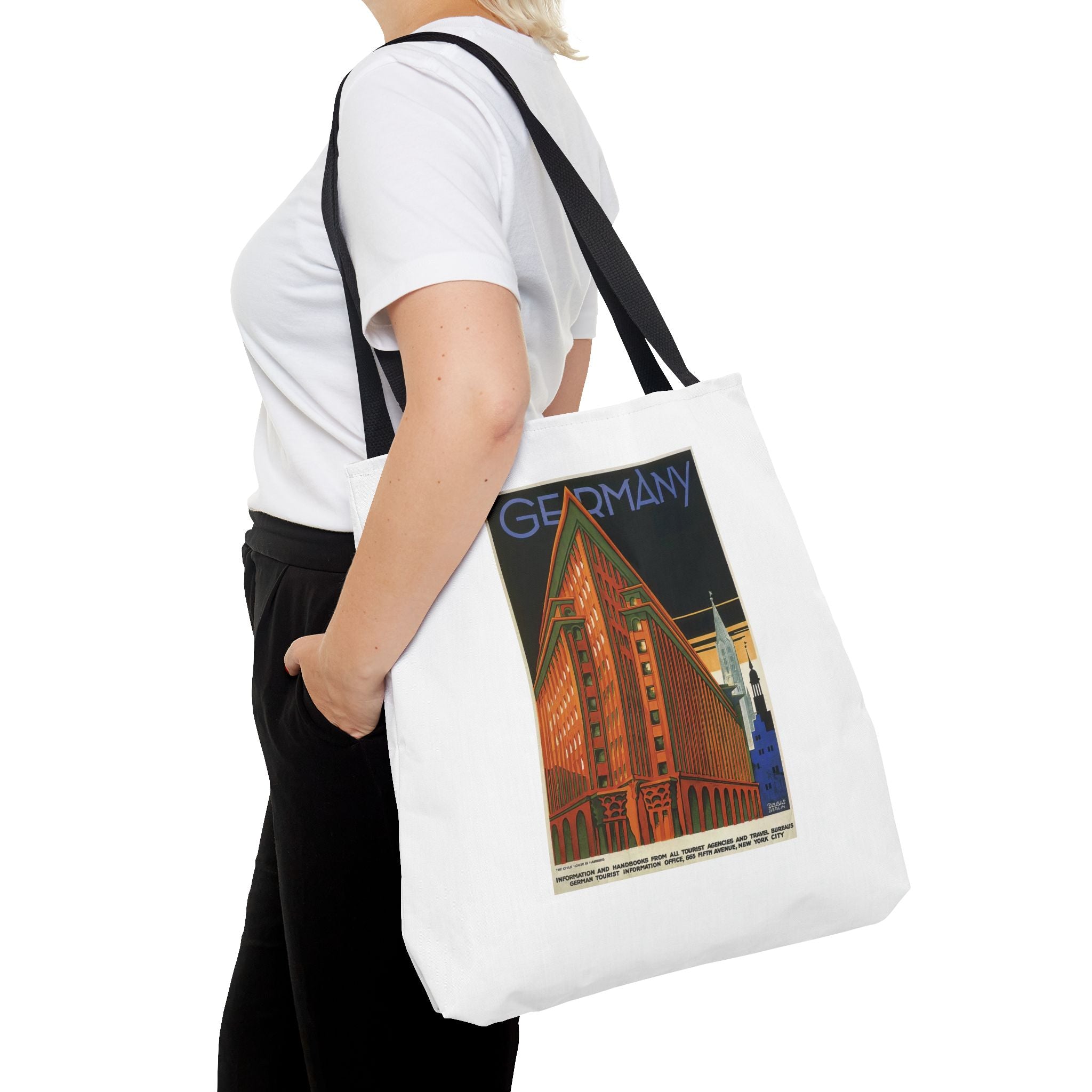 Stylish Tote Bag - Chilehaus Hamburg, Germany