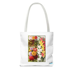 Stylish Tote Bag - Childs' Seeds, Flower Catalog Plate