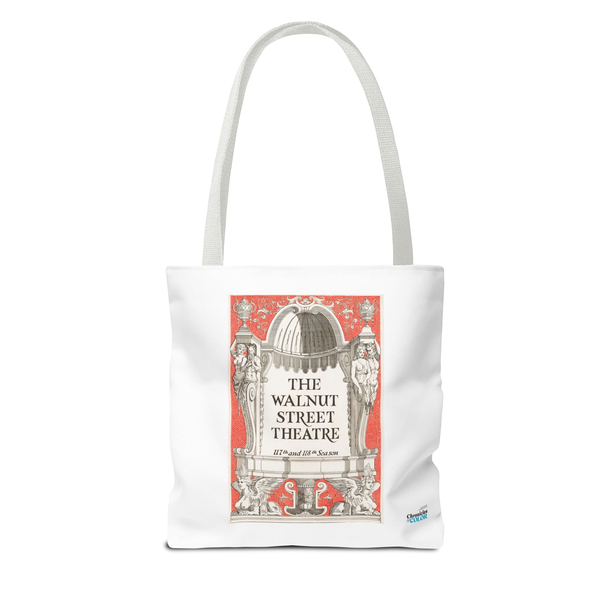 Stylish Tote Bag - Walnut Street Theatre Program, Vintage Artwork (1926)