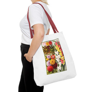 Stylish Tote Bag - Childs' Seeds, Flower Catalog Plate