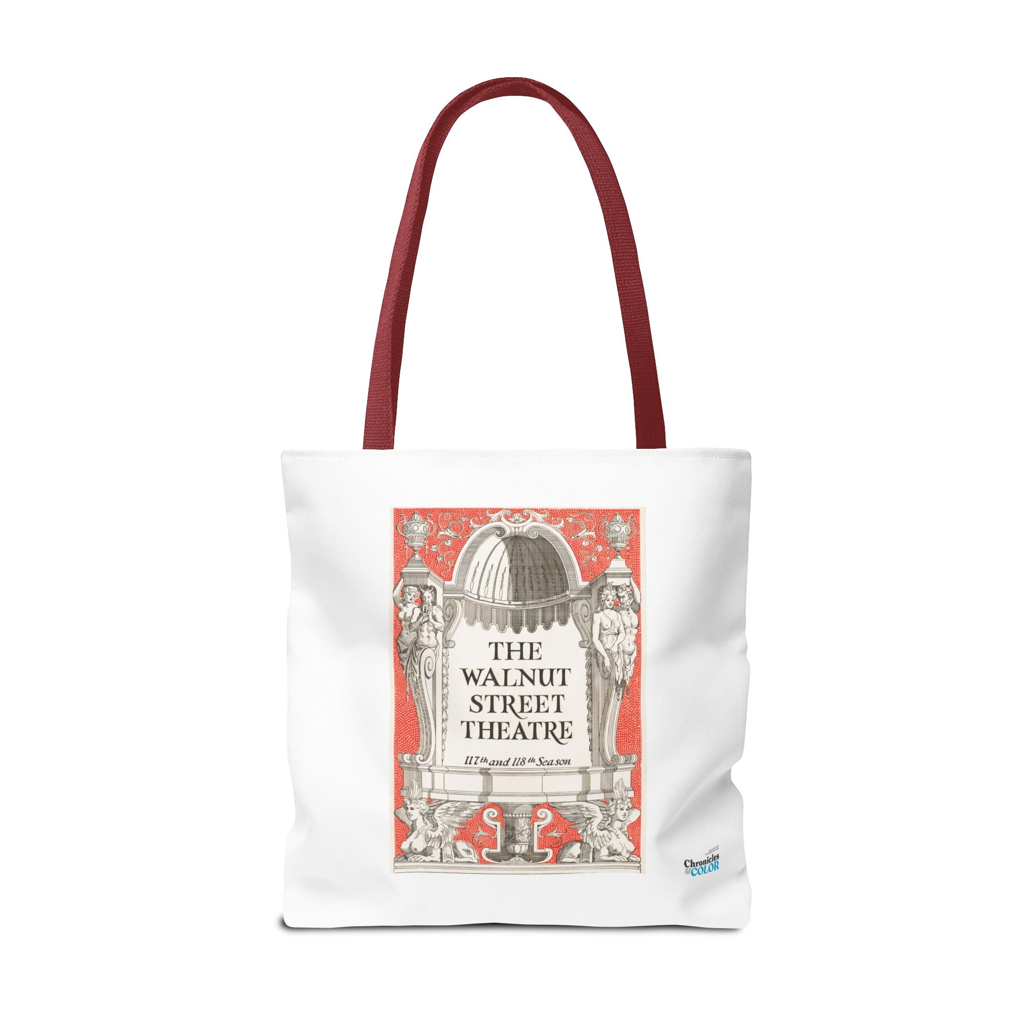 Stylish Tote Bag - Walnut Street Theatre Program, Vintage Artwork (1926)