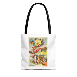 Stylish Tote Bag - Casino de Paris – Vénus à Paris Artwork by Alfred Choubrac