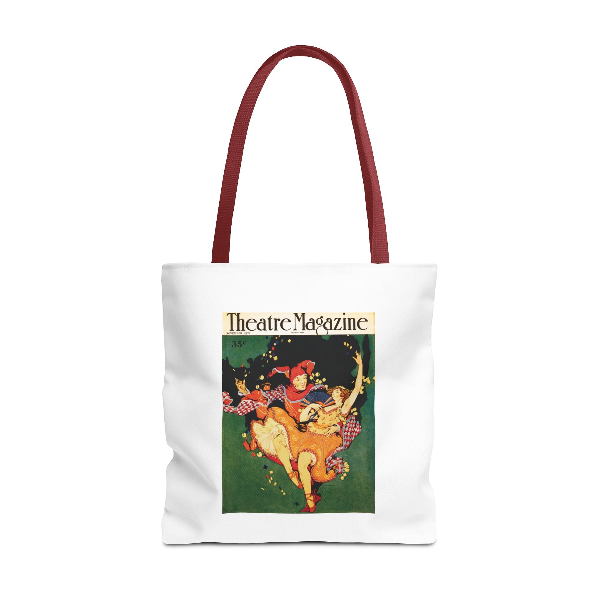 Stylish Tote Bag - Theatre Magazine Cover, Nov. 1921, Artwork by Clara Elsene Peck