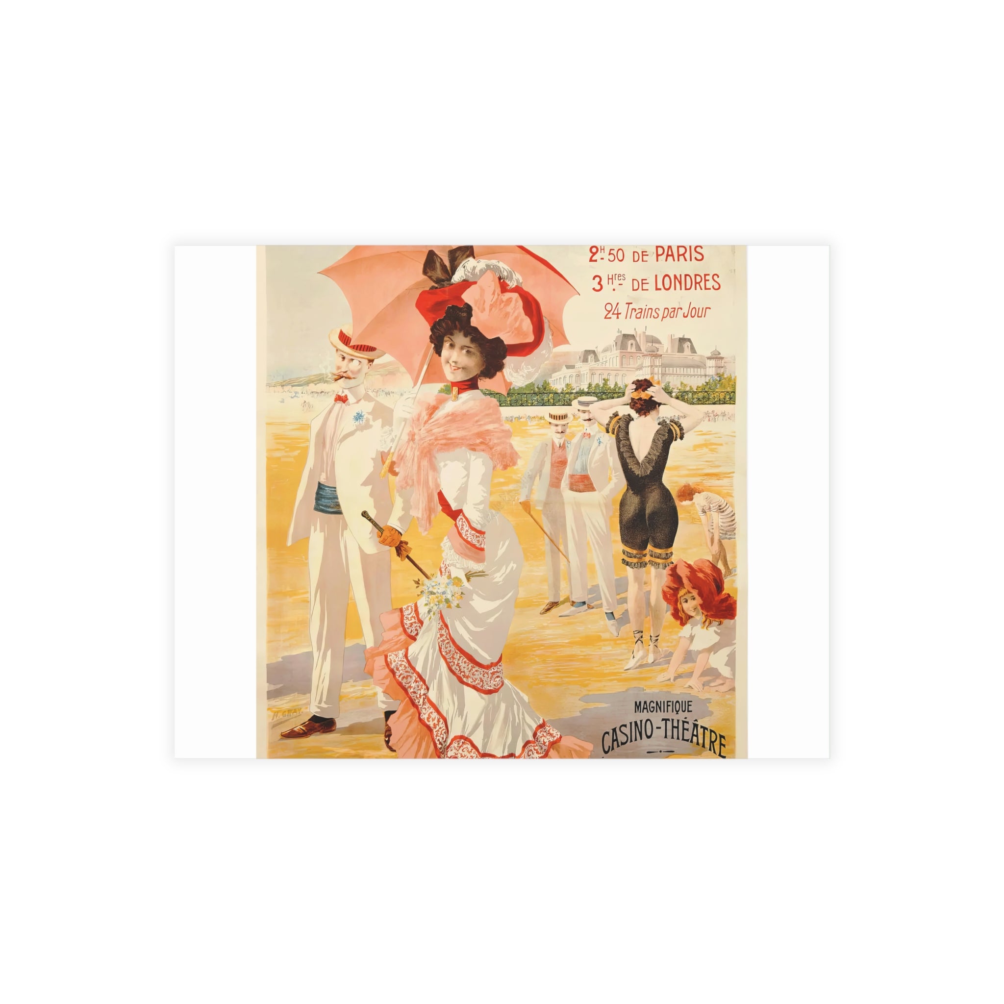 Postcard Bundles (envelopes included) - Casino de Boulogne s. Mer
