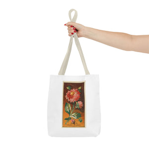 Stylish Tote Bag - Dahlia Coccinea Flower Artwork (1890)