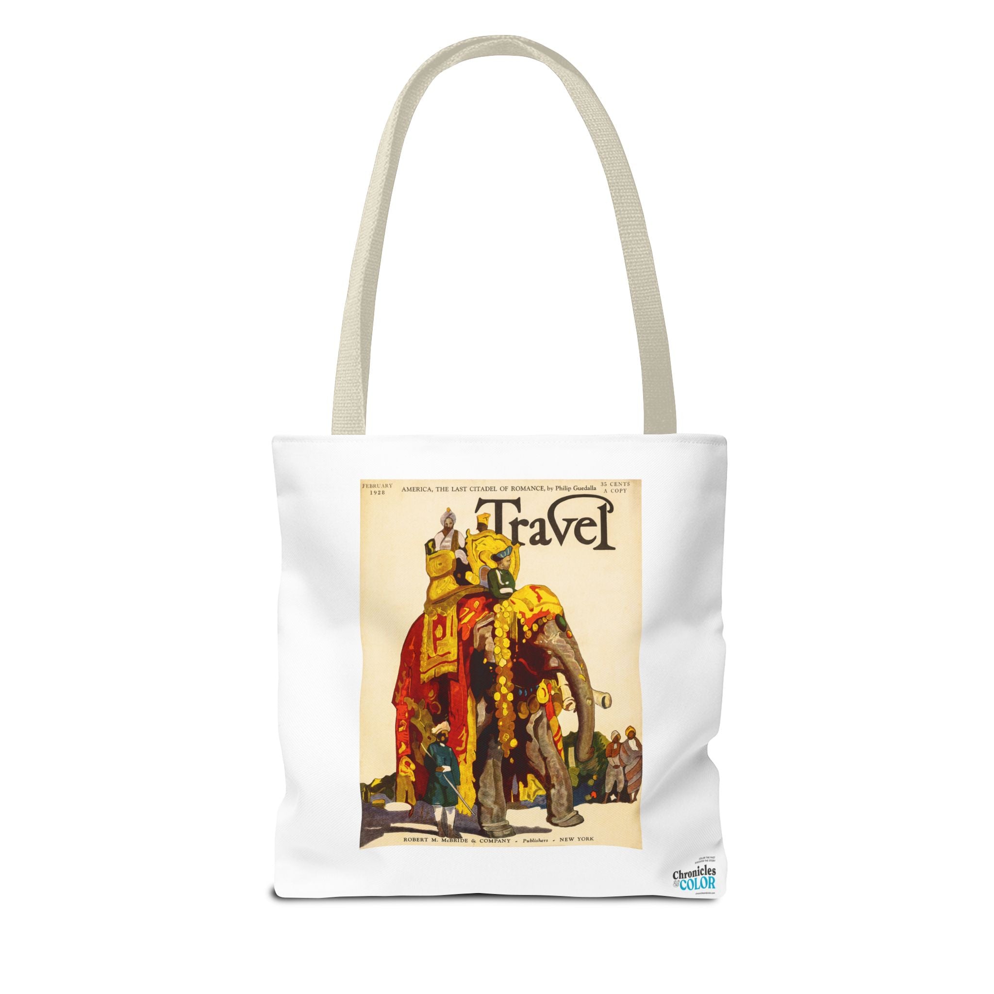 Stylish Tote Bag - Travel Magazine Cover
