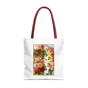 Stylish Tote Bag - Childs' Seeds, Flower Catalog Plate