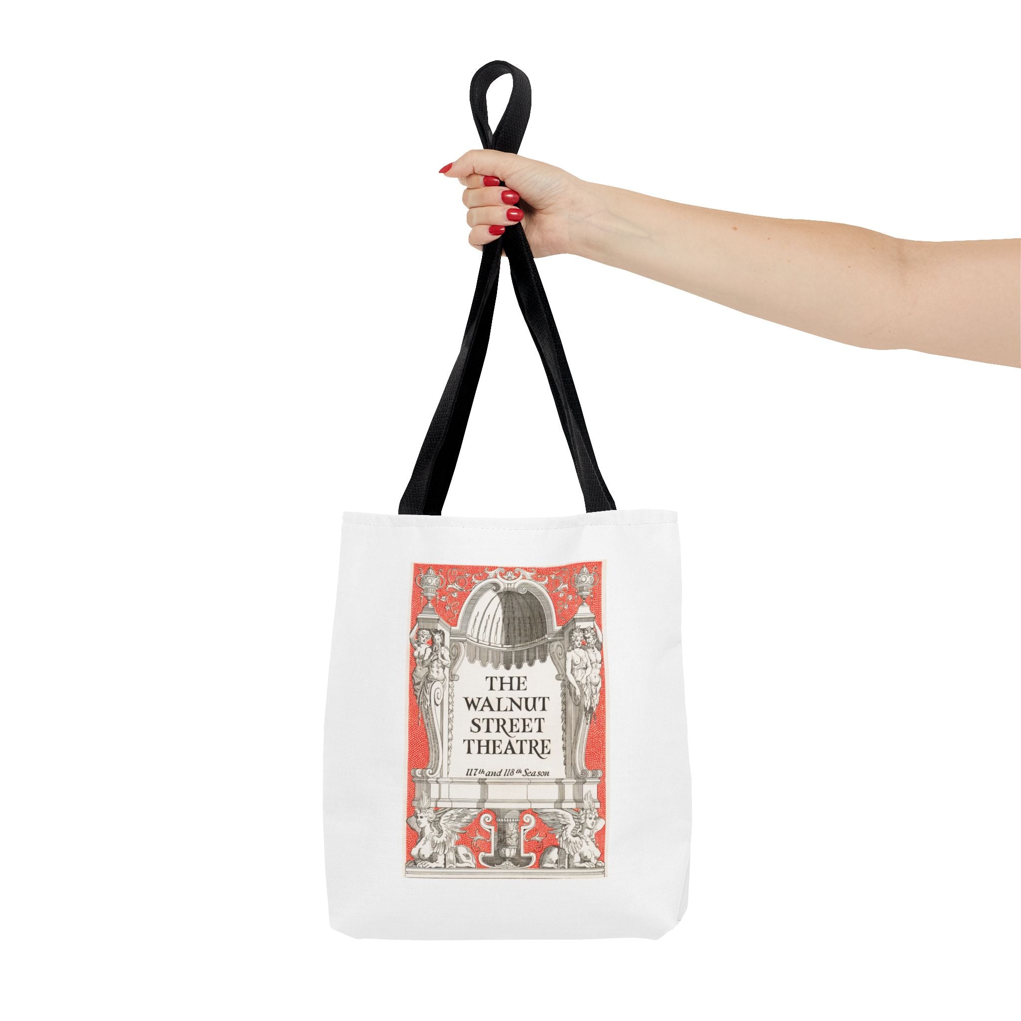 Stylish Tote Bag - Walnut Street Theatre Program, Vintage Artwork (1926)