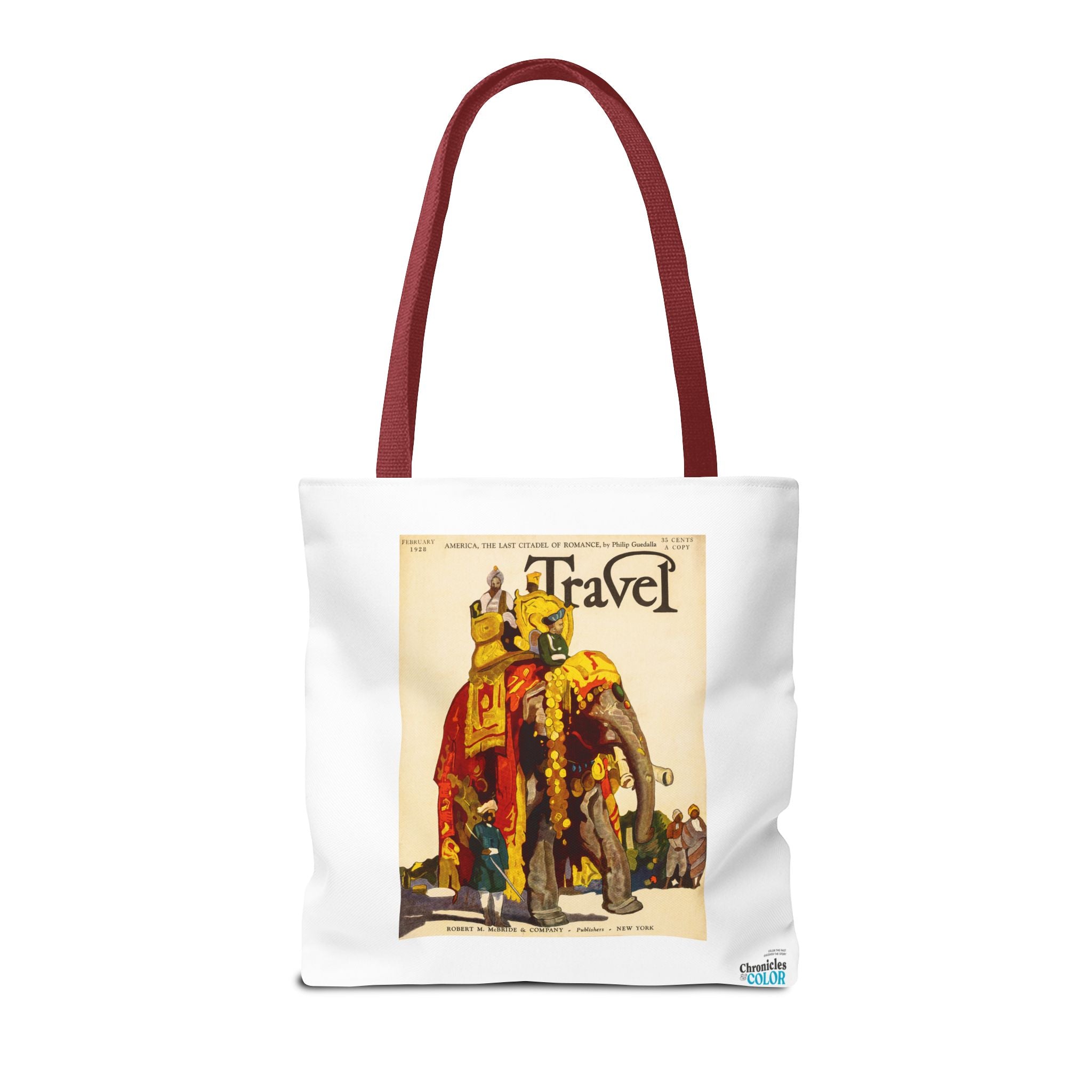 Stylish Tote Bag - Travel Magazine Cover
