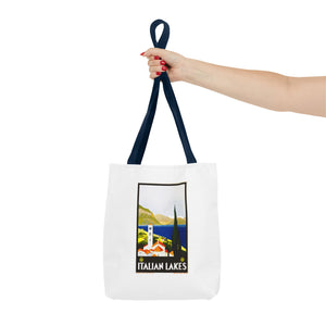 Stylish Tote Bag - Italian Lakes Print