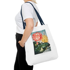 Stylish Tote Bag - The Sacred Egyptian Bean from The Temple of Flora