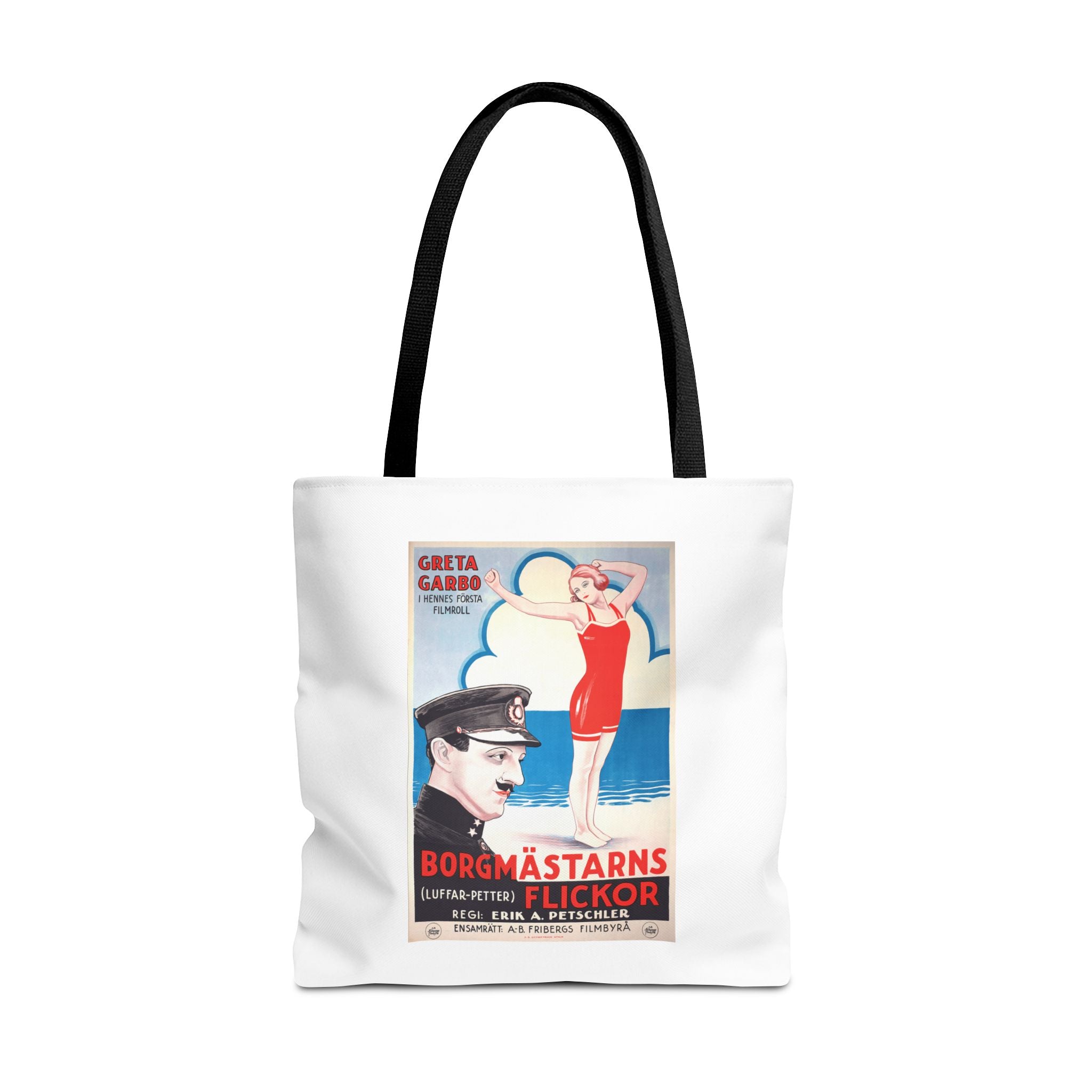 Stylish Tote Bag - Luffar-Petter (Peter the Tramp) Swedish Vintage Artwork