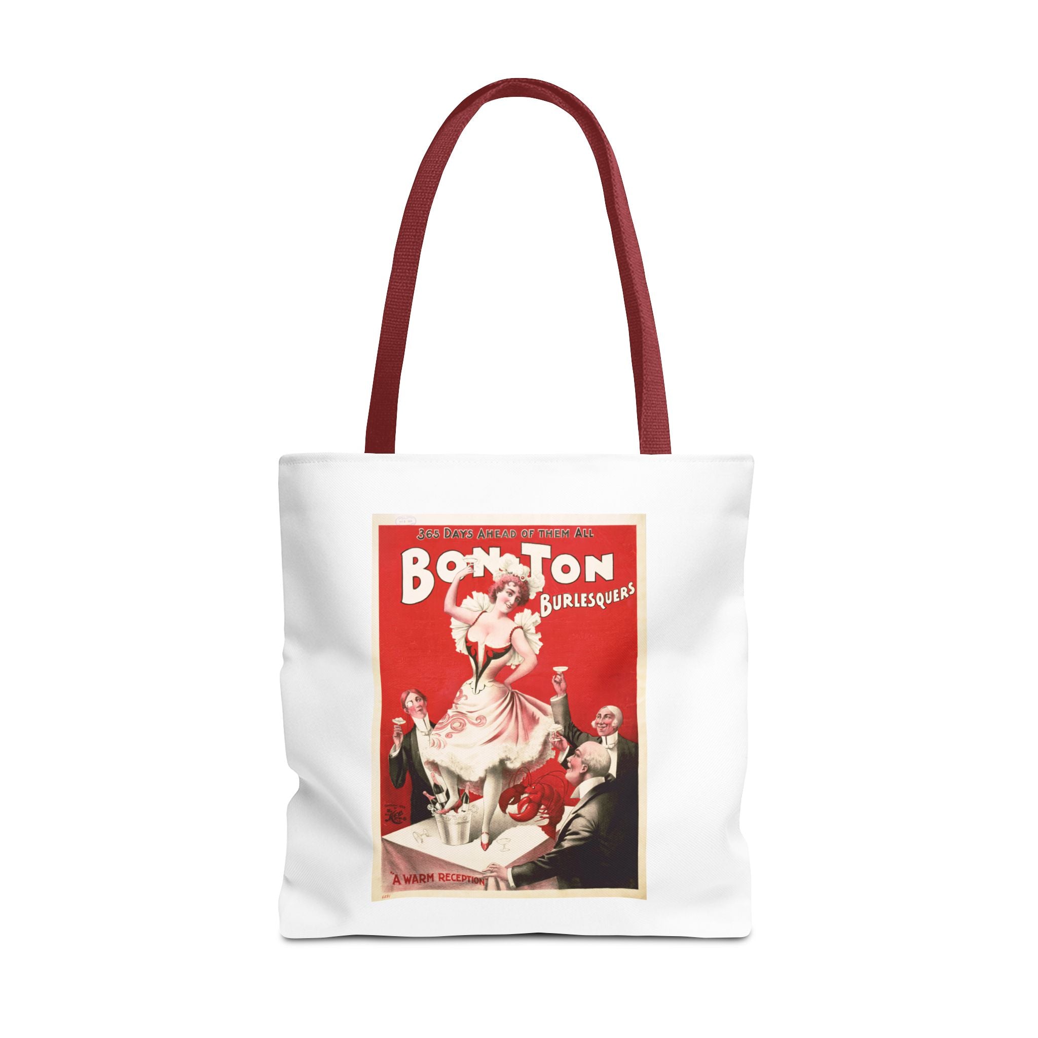 Stylish Tote Bag - Bon Ton Burlesquers Vintage Artwork (1898)