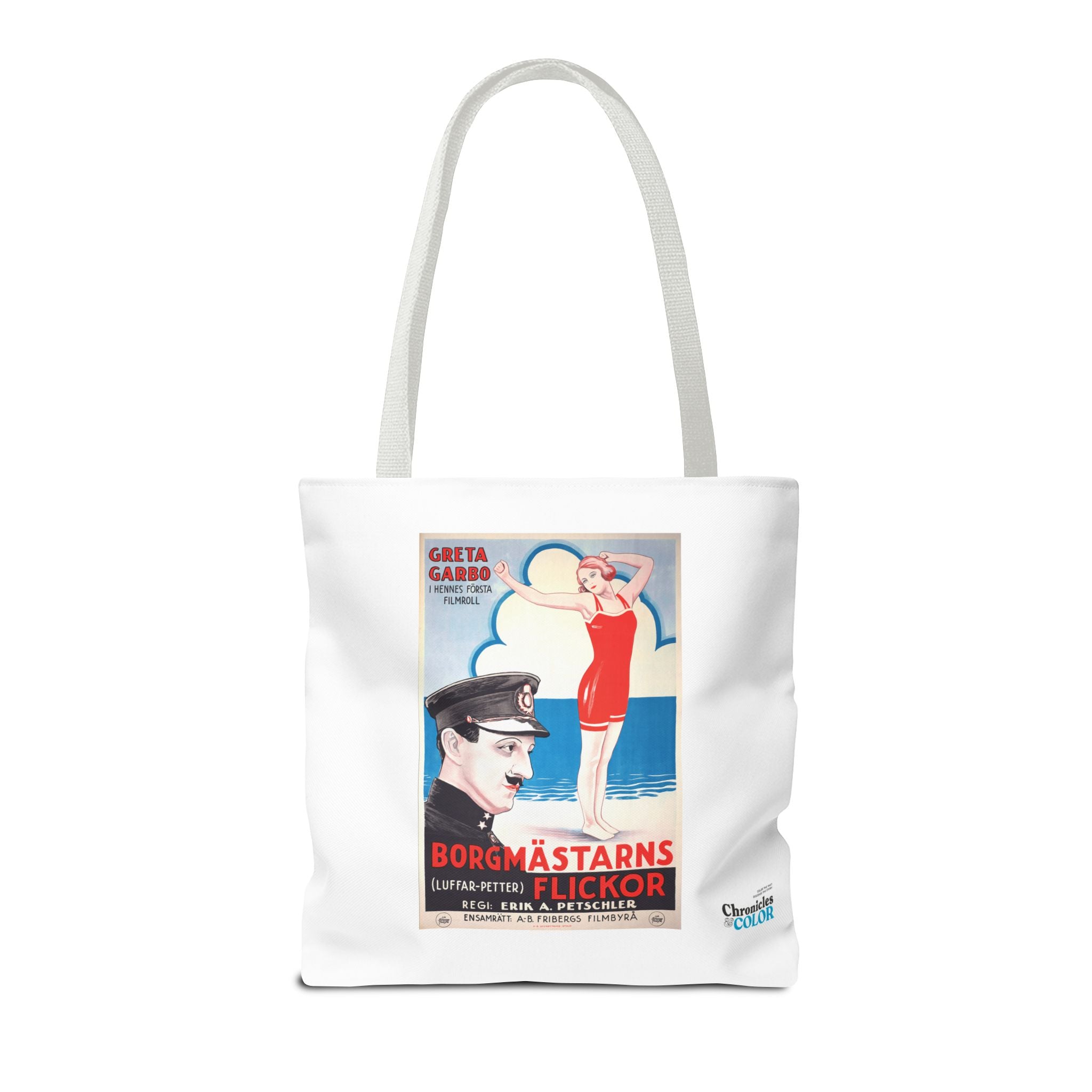 Stylish Tote Bag - Luffar-Petter (Peter the Tramp) Swedish Vintage Artwork