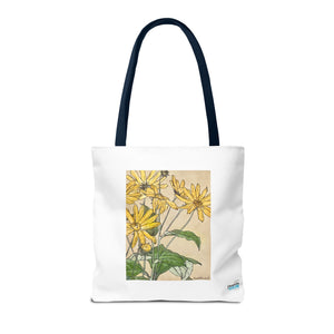 Stylish Tote Bag - Sunflowers Print