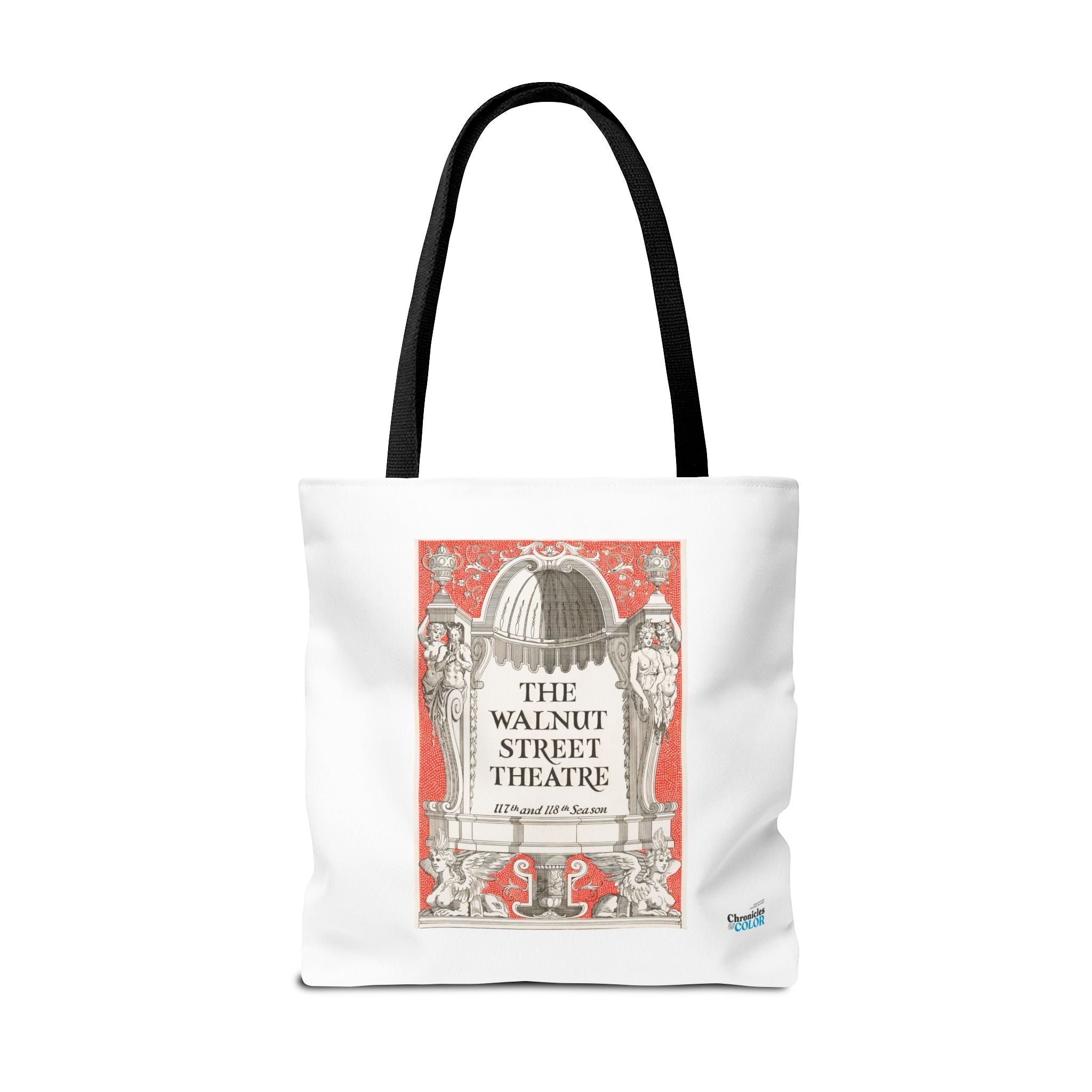 Stylish Tote Bag - Walnut Street Theatre Program, Vintage Artwork (1926)