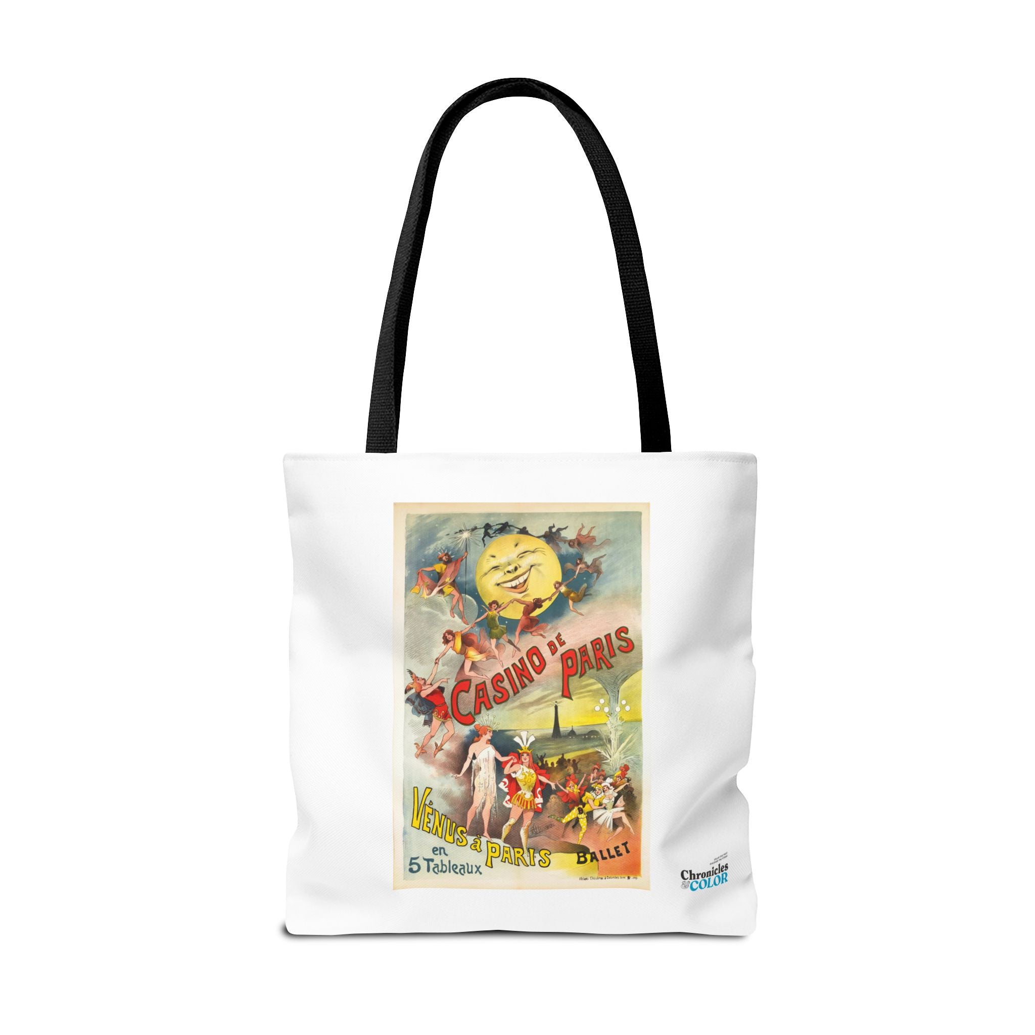 Stylish Tote Bag - Casino de Paris – Vénus à Paris Artwork by Alfred Choubrac