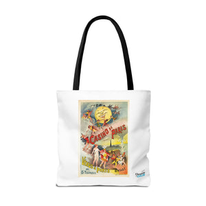 Stylish Tote Bag - Casino de Paris – Vénus à Paris Artwork by Alfred Choubrac