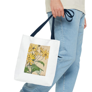 Stylish Tote Bag - Sunflowers Print