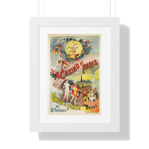 Framed Vertical Poster - Casino de Paris – Vénus à Paris Artwork by Alfred Choubrac
