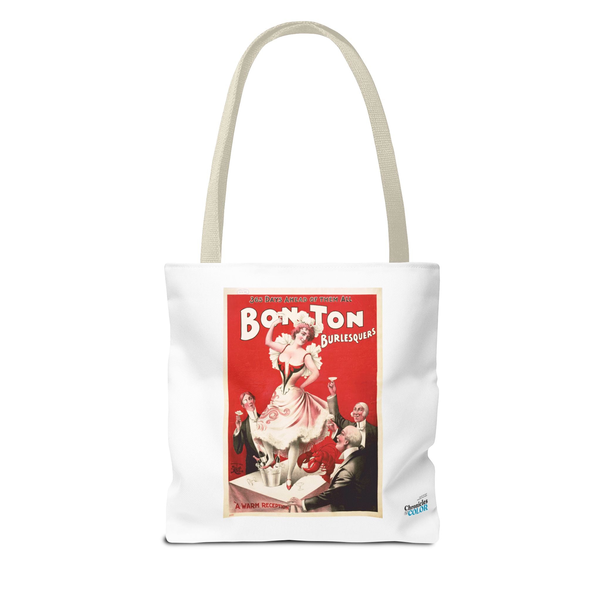Stylish Tote Bag - Bon Ton Burlesquers Vintage Artwork (1898)