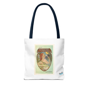 Stylish Tote Bag - Boston’s Majestic Theatre, Art Nouveau Playbill Artwork 1914