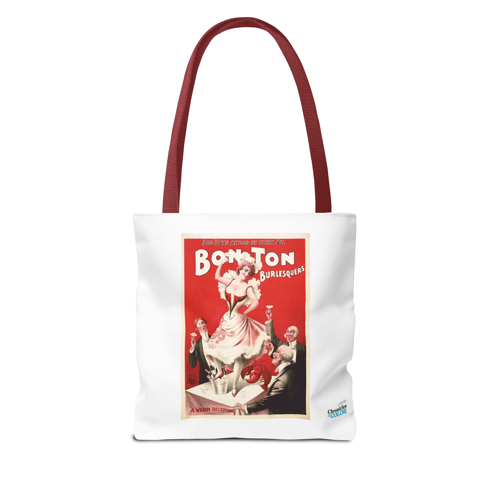 Stylish Tote Bag - Bon Ton Burlesquers Vintage Artwork (1898)