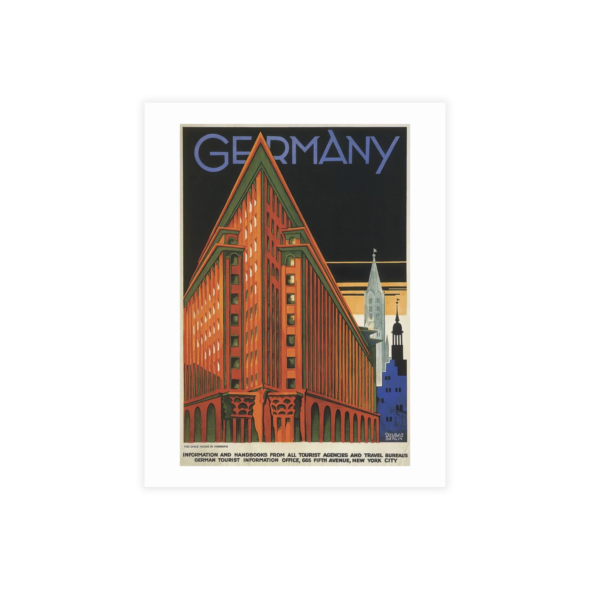 Postcard Bundles (envelopes included) - Chilehaus Hamburg, Germany