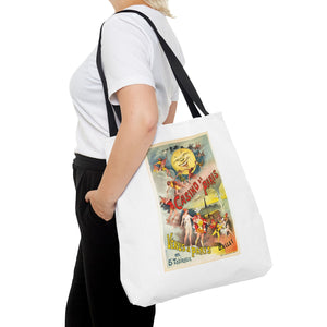 Stylish Tote Bag - Casino de Paris – Vénus à Paris Artwork by Alfred Choubrac
