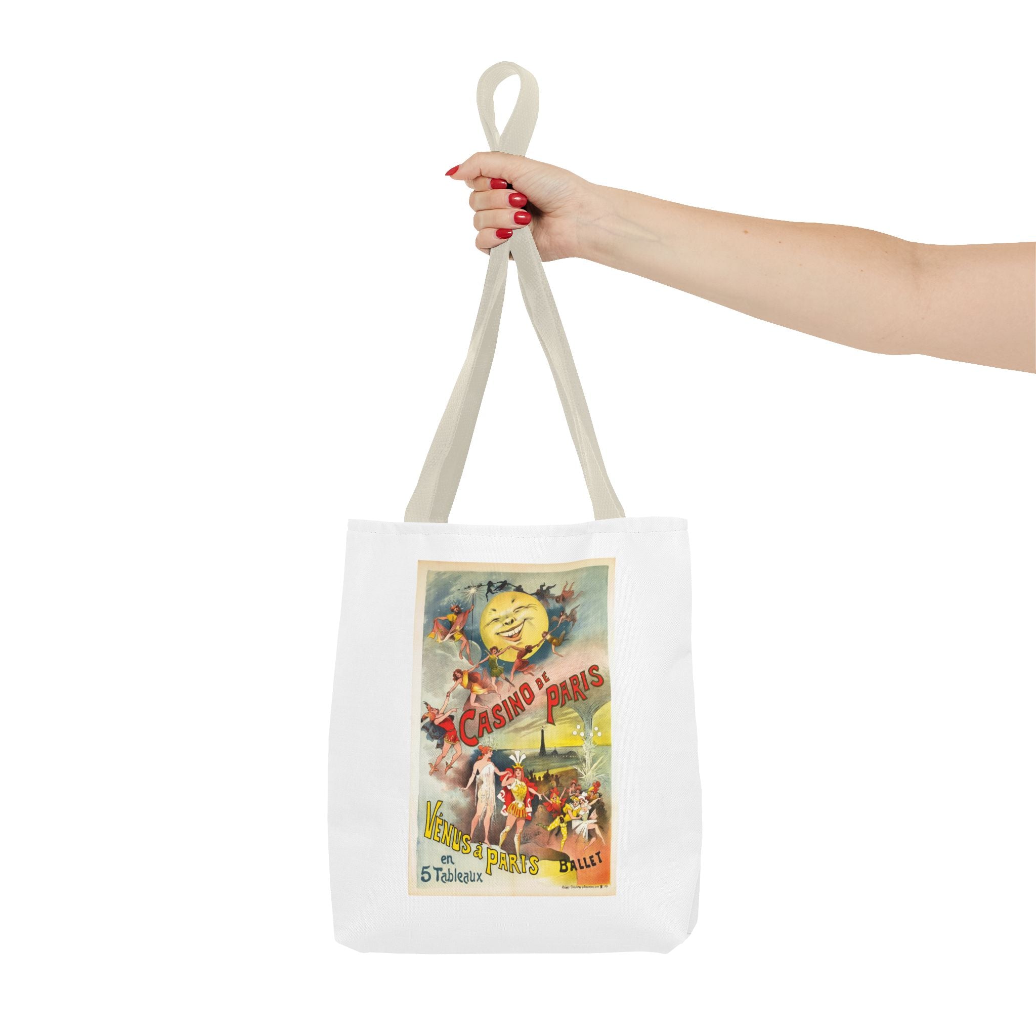 Stylish Tote Bag - Casino de Paris – Vénus à Paris Artwork by Alfred Choubrac