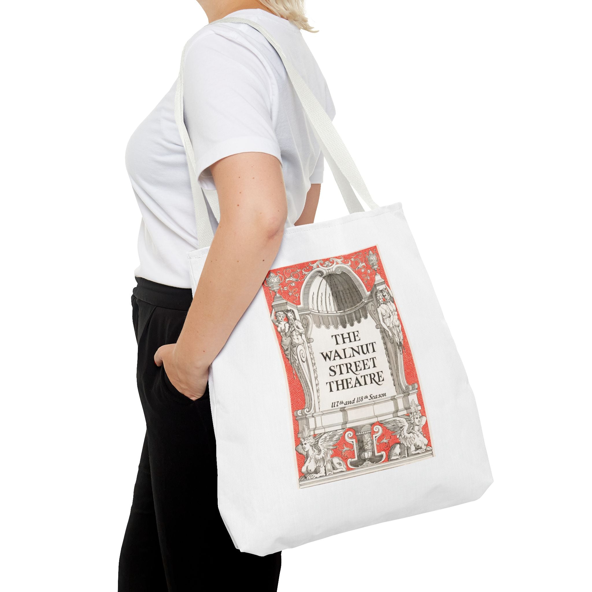 Stylish Tote Bag - Walnut Street Theatre Program, Vintage Artwork (1926)