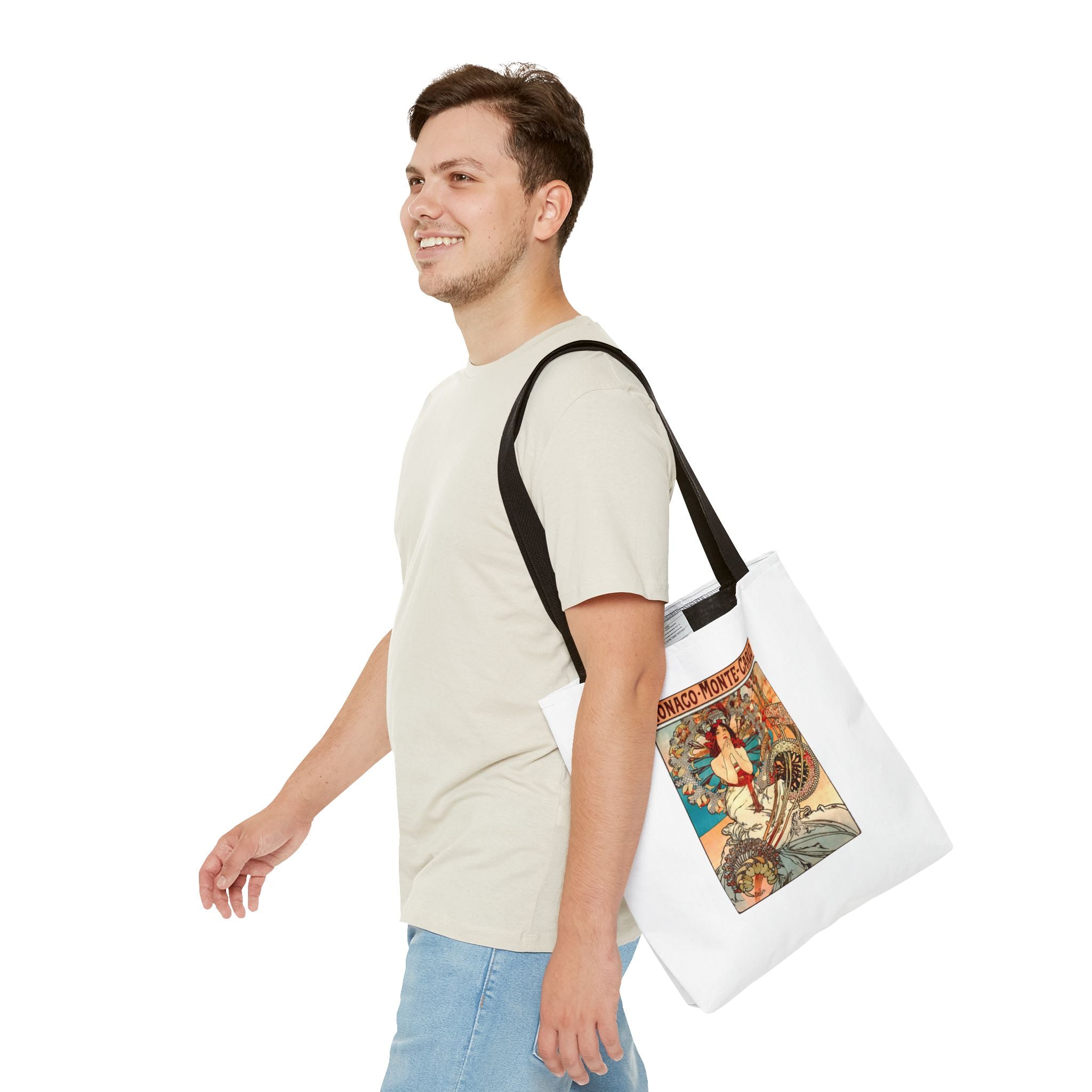 Stylish Tote Bag - Travel to Monaco and Monte-Carlo