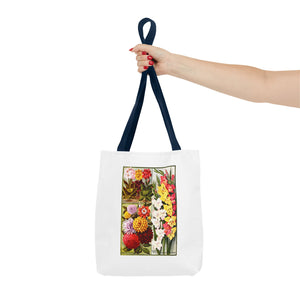 Stylish Tote Bag - Childs' Seeds, Flower Catalog Plate