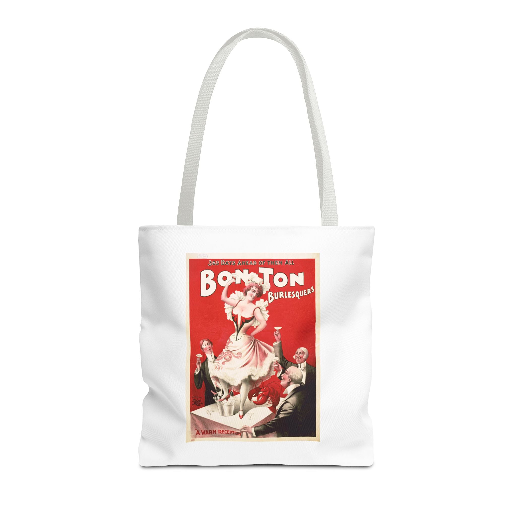 Stylish Tote Bag - Bon Ton Burlesquers Vintage Artwork (1898)