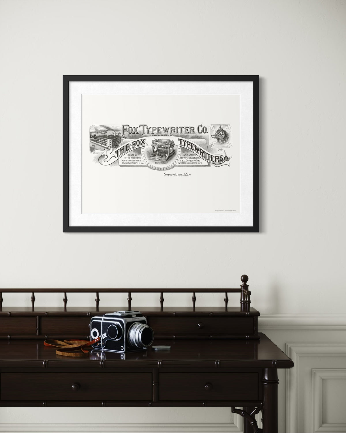 Fox Typewriter Co. - 1901 | Framed Print