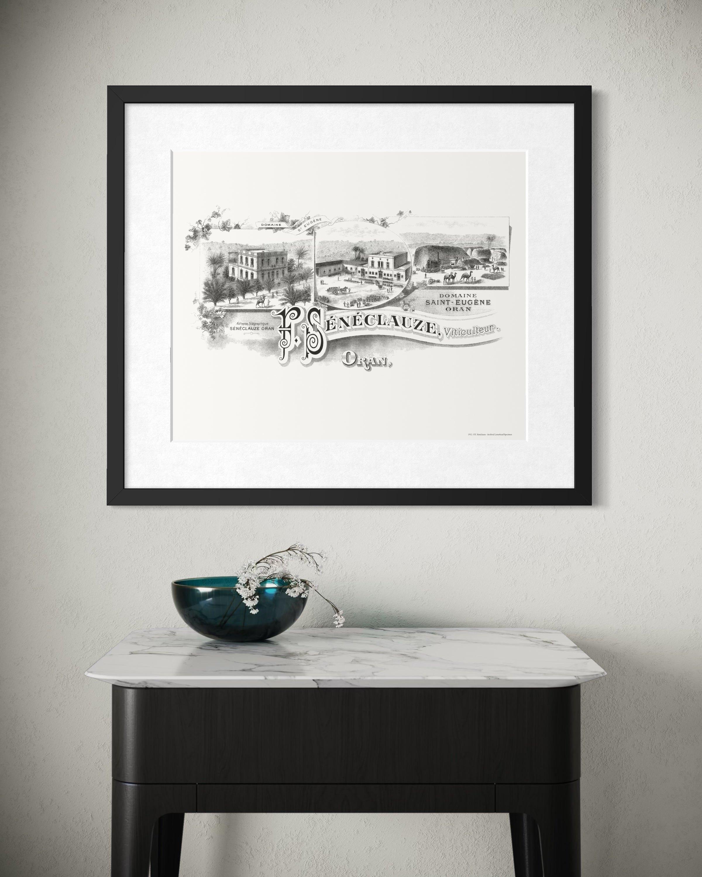 PF Senéclauze, Viticulteur - 1912 | Framed Print