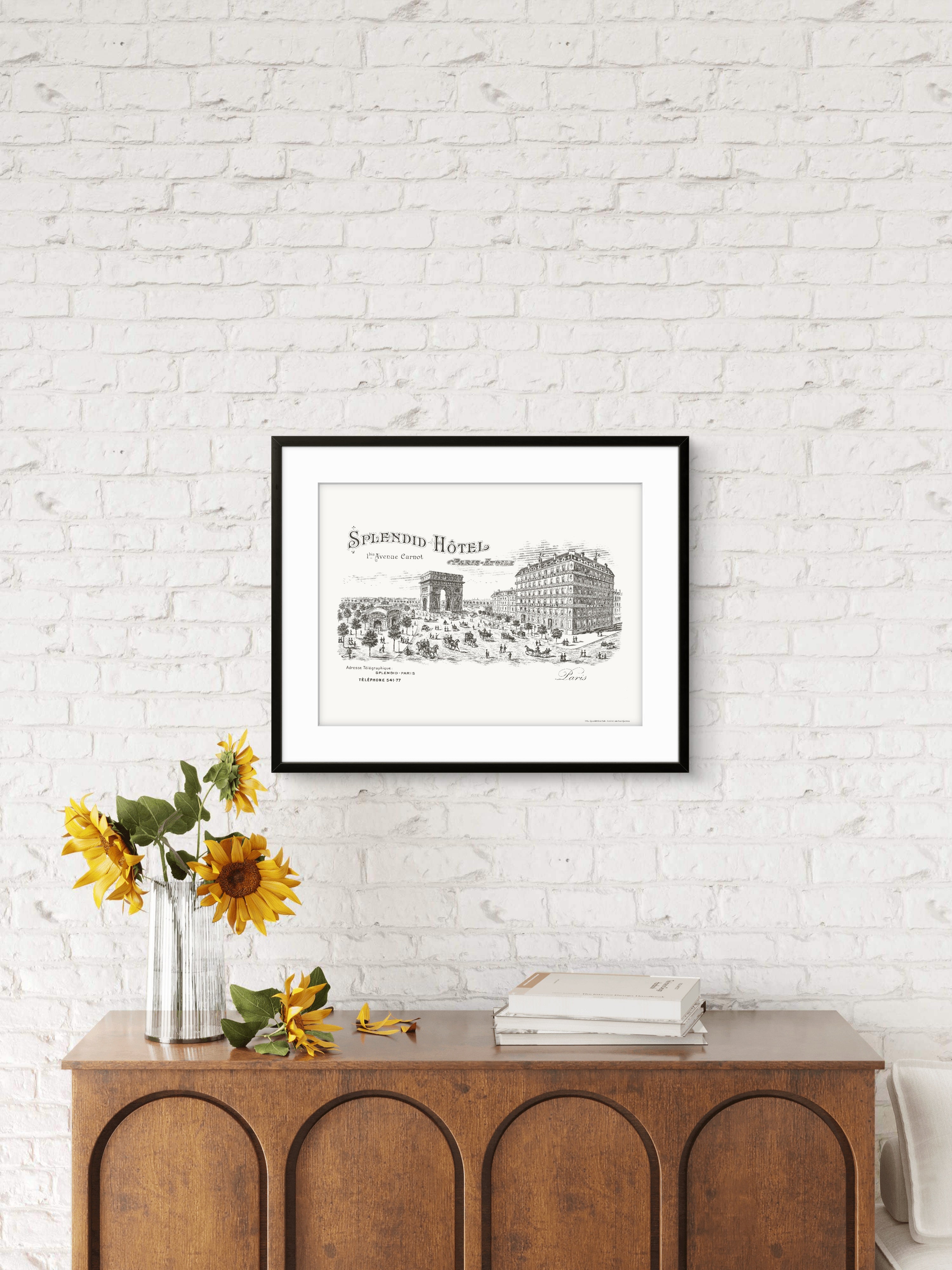 Splendid Hôtel, Paris — 1906 | Framed Print