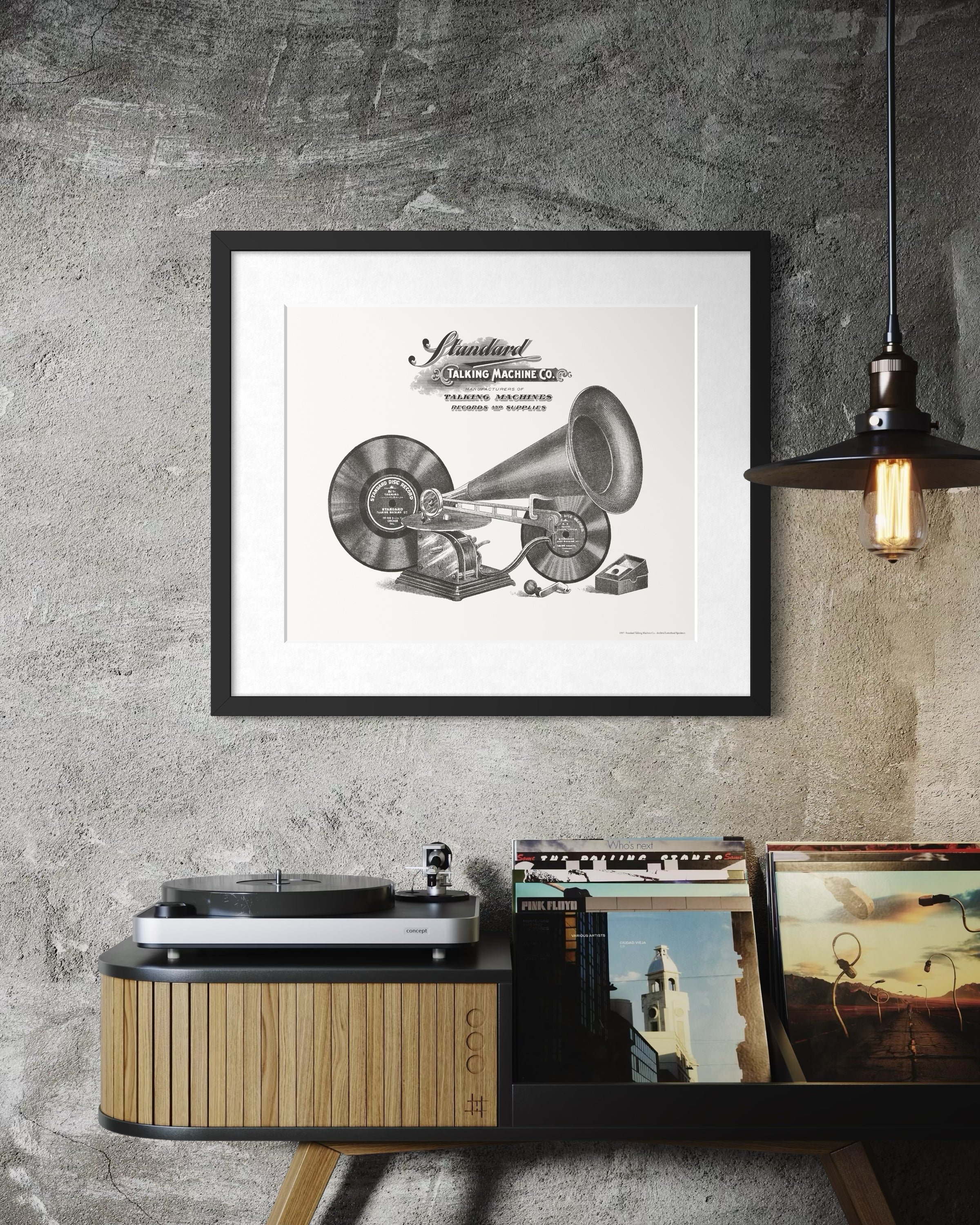 Standard Talking Machine Co. - 1907 | Framed Print